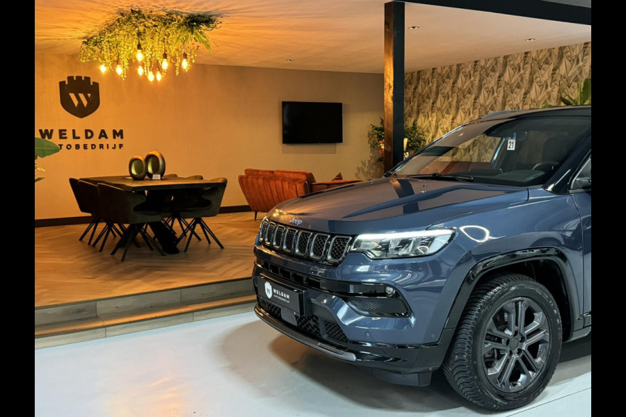 Jeep Compass 4xe 240 Plug-in Hybrid 80th Anniversary Garantie Camera StuurVW StoelVW Adoptieve Cruise Navi Clima Led Dab Rijklaar