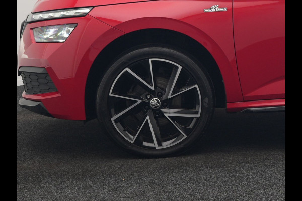Škoda Kamiq 1.0 TSI Monte Carlo 116pk DSG Dealer O.H. | Panodak | Apple Carplay | RS Sportstoelen Verwarmd | LED Koplampen | Cruise Control | DAB | 18"L.M |