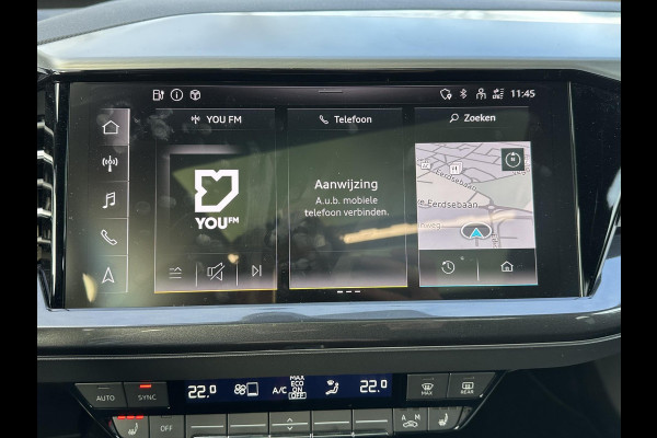 Audi Q4 e-tron 40 Launch edition Advanced Plus 77 kWh SOH 92% | S-Line interieur | Panoramadak | Stoelverwarming | Elektrische achterklep | Luxe bekleding | Rijklaar met 12 mnd BOVAG garantie