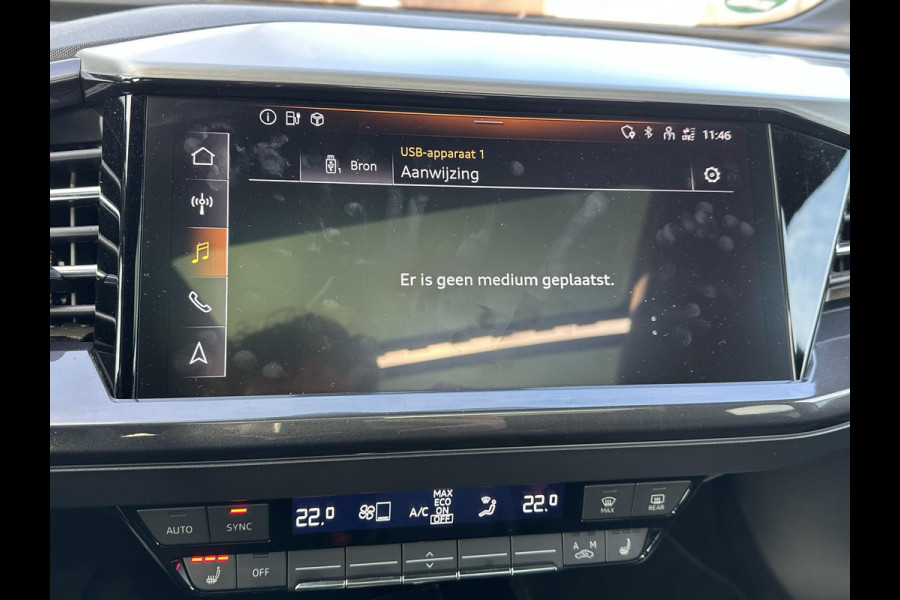 Audi Q4 e-tron 40 Launch edition Advanced Plus 77 kWh SOH 92% | S-Line interieur | Panoramadak | Stoelverwarming | Elektrische achterklep | Luxe bekleding | Rijklaar met 12 mnd BOVAG garantie