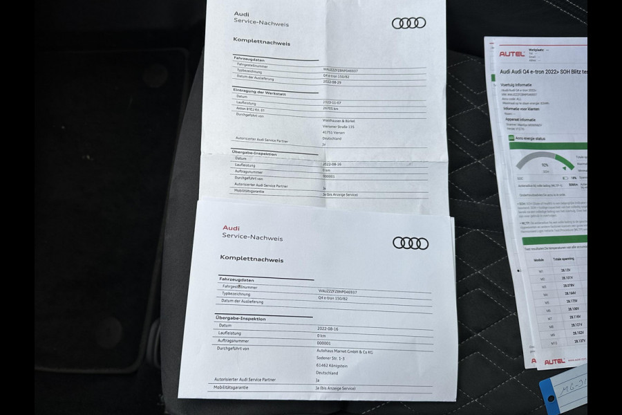 Audi Q4 e-tron 40 Launch edition Advanced Plus 77 kWh SOH 92% | S-Line interieur | Panoramadak | Stoelverwarming | Elektrische achterklep | Luxe bekleding | Rijklaar met 12 mnd BOVAG garantie