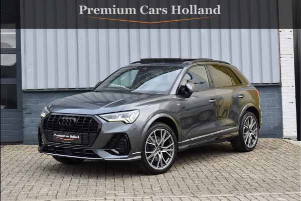 Audi Q3 45 TFSI e S-Line 245 Pk Pano Memory Sonos Leder Navi Keyless Camera 20 Inch
