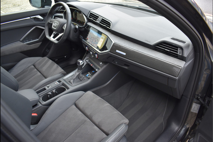 Audi Q3 45 TFSI e S-Line 245 Pk Pano Memory Sonos Leder Navi Keyless Camera 20 Inch