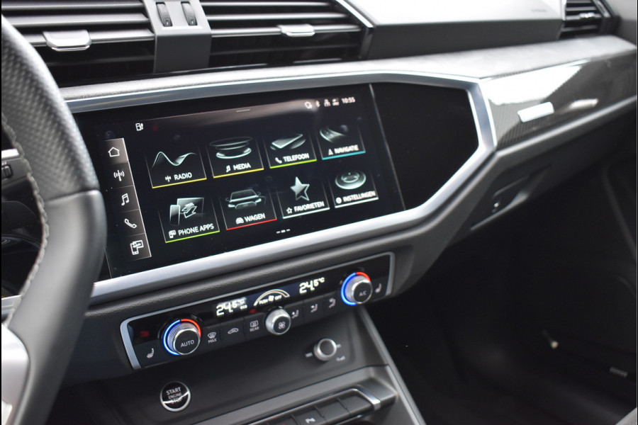 Audi Q3 45 TFSI e S-Line 245 Pk Pano Memory Sonos Leder Navi Keyless Camera 20 Inch