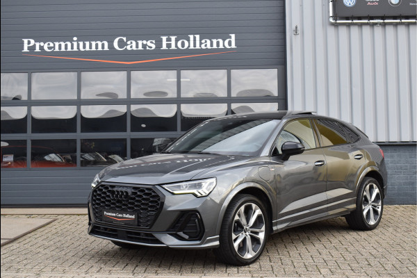Audi Q3 Sportback 45 TFSI e S-Line 245 Pk Pano Sfeer Keyless Camera Navi Full Led 20 Inch