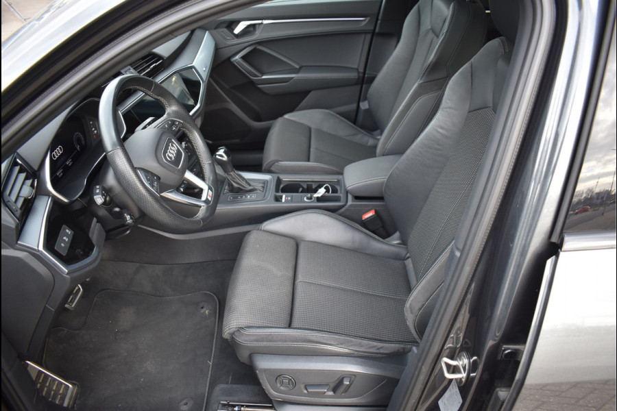 Audi Q3 Sportback 45 TFSI e S-Line 245 Pk Pano Sfeer Keyless Camera Navi Full Led 20 Inch