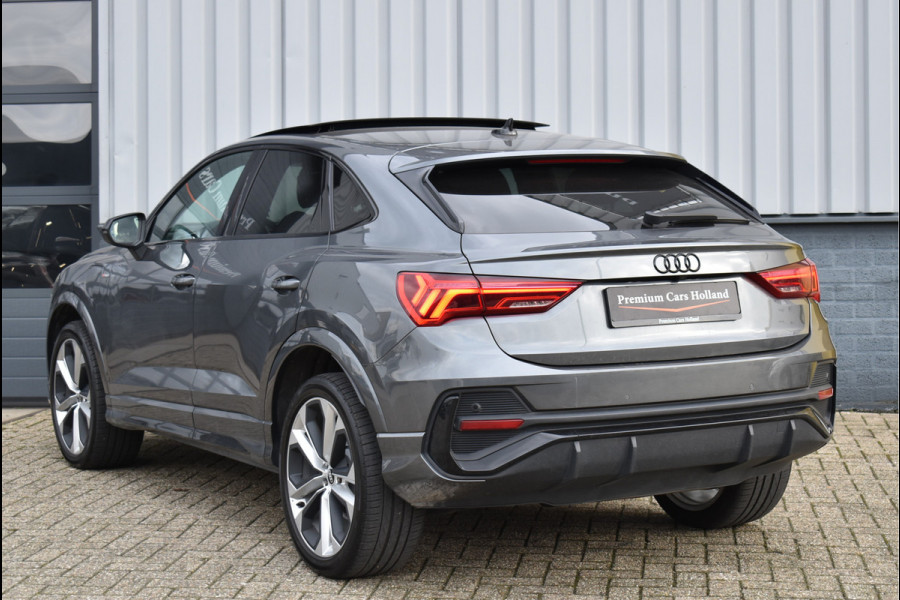 Audi Q3 Sportback 45 TFSI e S-Line 245 Pk Pano Sfeer Keyless Camera Navi Full Led 20 Inch