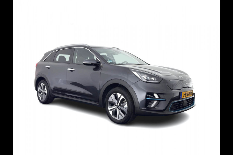 Kia e-Niro ExecutiveLine 64 kWh (3-Fase) {SOH-100%) (INCL-BTW)  Aut *HEATPUMP | LEATHER | FULL-LED | NAVI-FULLMAP | ADAPTIVE-CRUISE | CAMERA | MEMORY-PACK | LANE-ASSIST | KEYLESS | DIGI-COCKPIT | PRIVACY-GLASS | AMBIENT-LIGHT | 17"ALU*