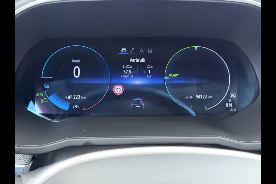 Renault ZOE R135 Intens 52 kWh SOH 92% Fase 3 Warmtepomp Apple Carplay Android Auto Navi Ecc Cruise Control Camera Pdc Lane Assist Stoel+Stuurverwarming Regen-Lichtsensor Parkeerhulp Dodehoek Lmv Privacy Glas Facelift model Eigen Accu Zeer compleet