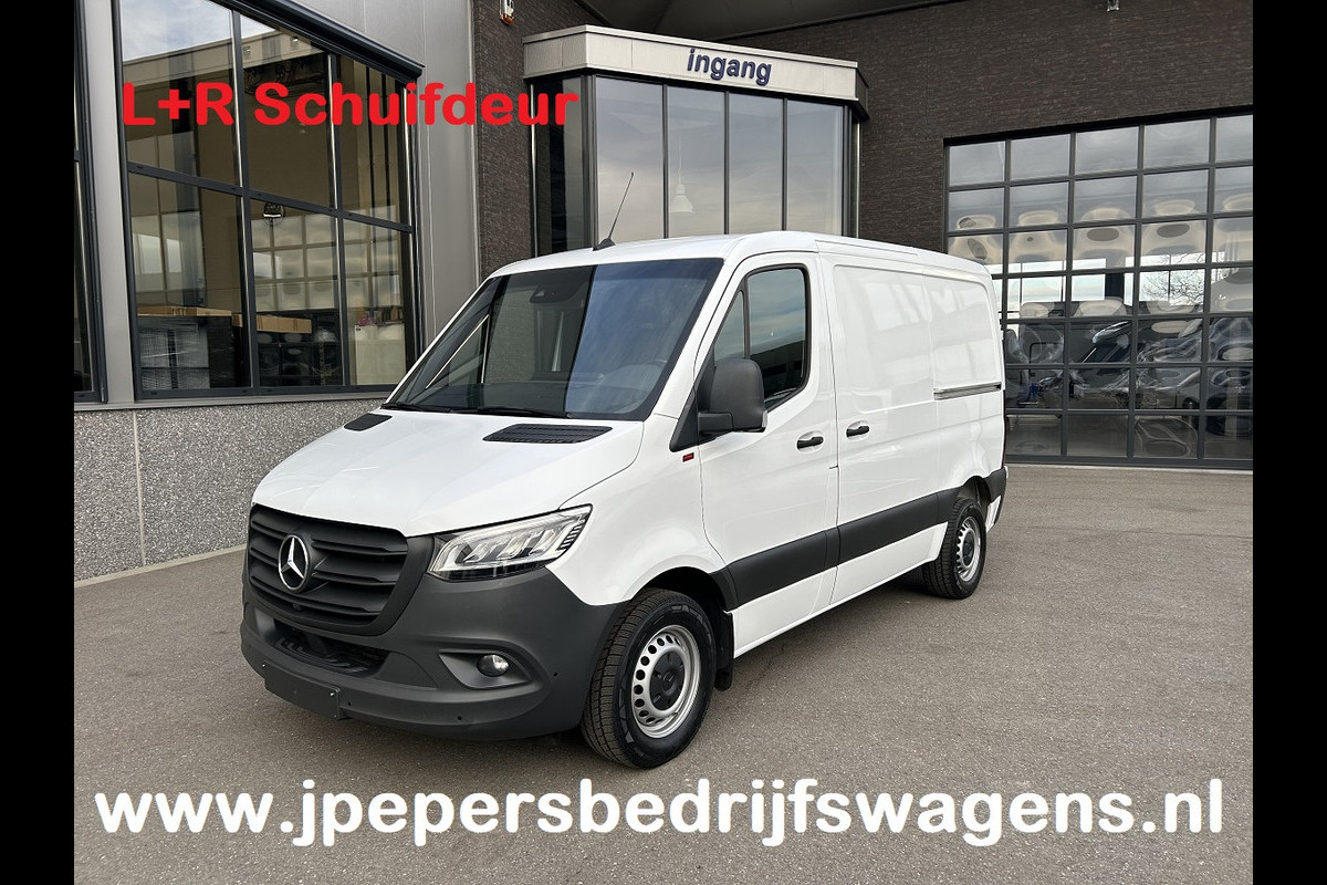 Mercedes-Benz Sprinter 315 CDI L1 H1 Automaat / LED / Distronic / MBUX 10.25 / 360 Camera / Standkachel / L + R schuifdeur / Navigatie