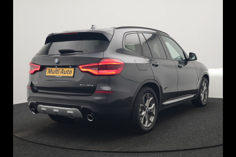 BMW X3 xDrive30e xLine Plug In Hybrid 293pk Dealer O.H PHEV | Trekhaak Af Fabriek | Panodak | Head Up | Adaptive LED | Lederen Sportstoelen Verwarmd | Keyless | Apple Carplay | Cruise Control | M Sportstuur | Navigatie | Virtual | DAB |
