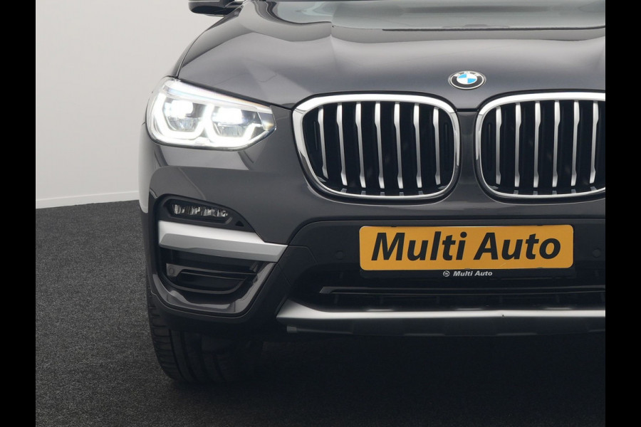 BMW X3 xDrive30e xLine Plug In Hybrid 293pk Dealer O.H PHEV | Trekhaak Af Fabriek | Panodak | Head Up | Adaptive LED | Lederen Sportstoelen Verwarmd | Keyless | Apple Carplay | Cruise Control | M Sportstuur | Navigatie | Virtual | DAB |
