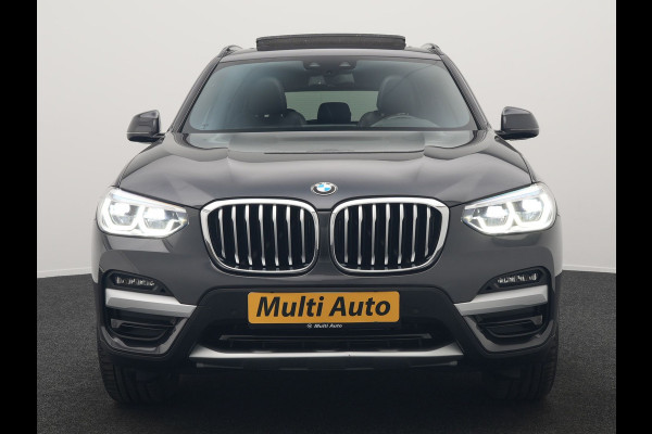 BMW X3 xDrive30e xLine Plug In Hybrid 293pk Dealer O.H PHEV | Trekhaak Af Fabriek | Panodak | Head Up | Adaptive LED | Lederen Sportstoelen Verwarmd | Keyless | Apple Carplay | Cruise Control | M Sportstuur | Navigatie | Virtual | DAB |