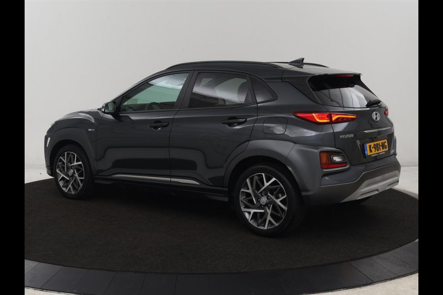 Hyundai Kona 1.6 GDI HEV Premium | Leder | Stoelventilatie | Adaptive cruise | Head-Up | Carplay | Camera | Achterbankverwarming | Navigatie | Keyless | Climate control