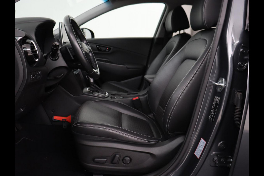Hyundai Kona 1.6 GDI HEV Premium | Leder | Stoelventilatie | Adaptive cruise | Head-Up | Carplay | Camera | Achterbankverwarming | Navigatie | Keyless | Climate control