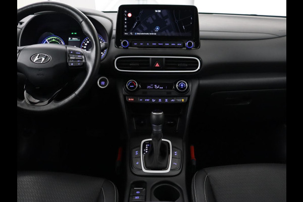 Hyundai Kona 1.6 GDI HEV Premium | Leder | Stoelventilatie | Adaptive cruise | Head-Up | Carplay | Camera | Achterbankverwarming | Navigatie | Keyless | Climate control