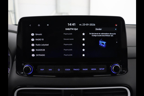 Hyundai Kona 1.6 GDI HEV Premium | Leder | Stoelventilatie | Adaptive cruise | Head-Up | Carplay | Camera | Achterbankverwarming | Navigatie | Keyless | Climate control