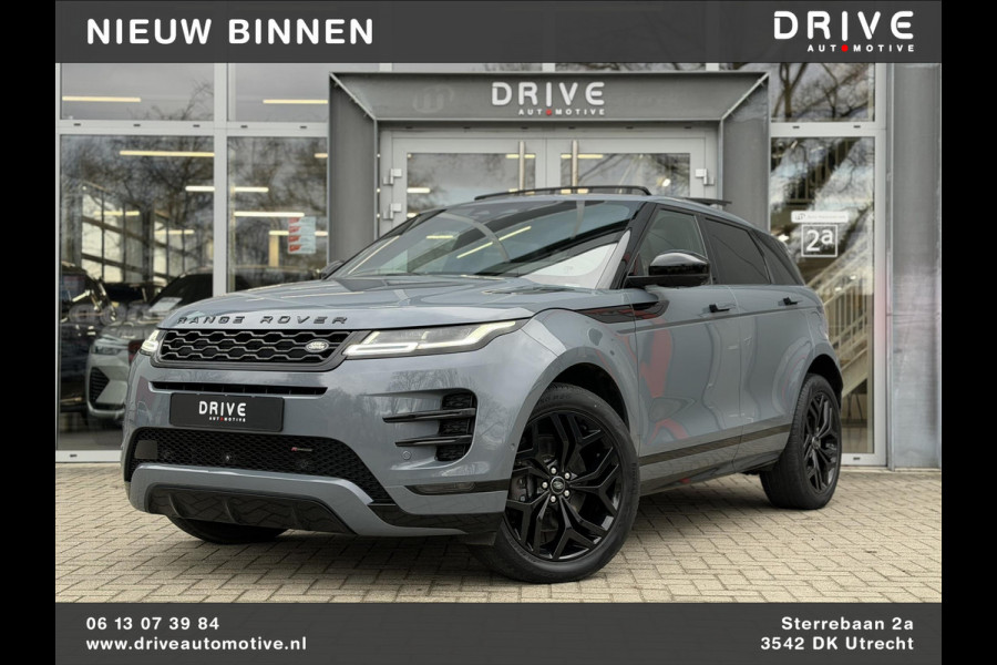 Land Rover Range Rover Evoque 1.5 P300e AWD R-Dynamic SE Black Style|Schuif/kantel dak|Meridian|Sfeer|Winterpakket