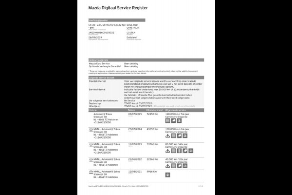 Mazda CX-30 2.0 e-SkyActiv-G M Hybrid | 360 Camera, Trekhaak, Navi, ACC, Stoel+Stuurverw., Carplay/Android | Dealeroh. |