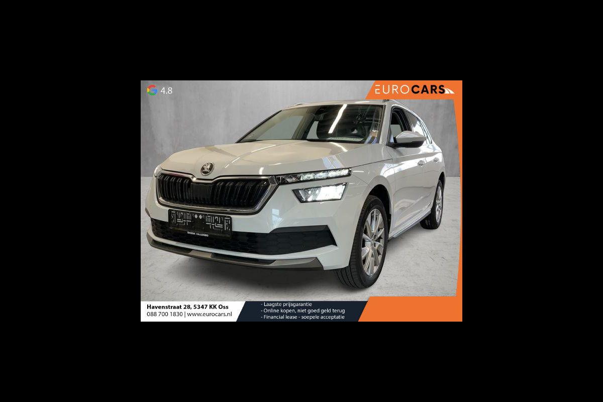Škoda Kamiq 1.0 TSI 110pk DSG Style | Navigatie | Apple Carplay/Android auto | Parkeersensor achter | Cruise Control | Verwarmbare voorstoelen | Extra getint glas | Climate Control