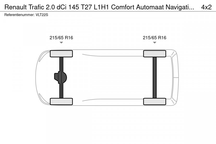 Renault Trafic 2.0 dCi 145 T27 L1H1 Comfort Automaat Navigatie Airco Cruise DAB Apple / Android LED koplampen