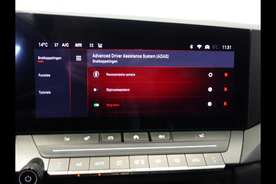 Opel Astra 1.2 130pk GS Line Automaat | Climate control | Adaptive cruise control | LED | Stoel/Stuur | Verwarming | Camera | Sfeer Verlichting | Apple carplay/ Android auto