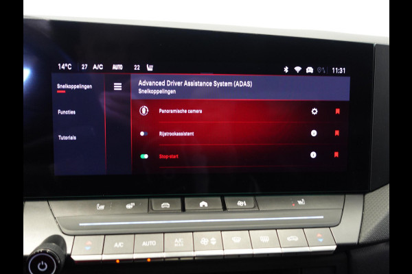 Opel Astra 1.2 130pk GS Line Automaat | Climate control | Adaptive cruise control | LED | Stoel/Stuur | Verwarming | Camera | Sfeer Verlichting | Apple carplay/ Android auto