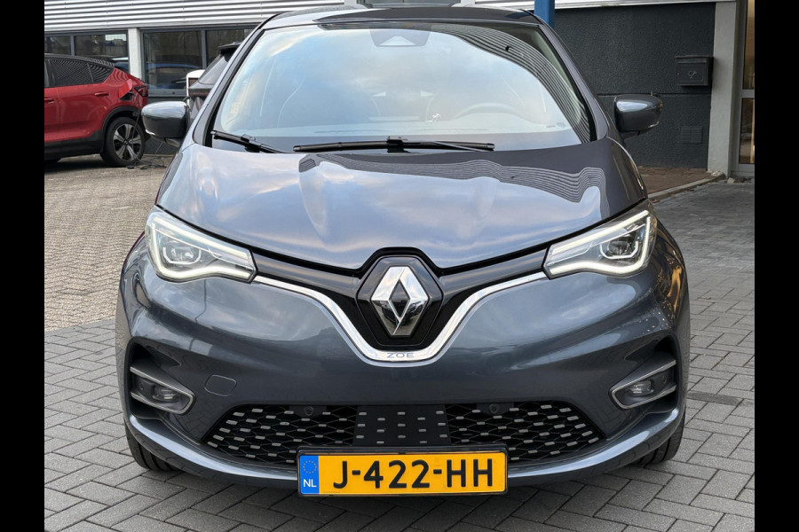 Renault ZOE R135 Intens 52 kWh | Accuhuur | DC Lader | Easy Link 9'' | Dodehoeksensoren | Climate Control | Cruise Control | Achteruitrijcamera | Navi |