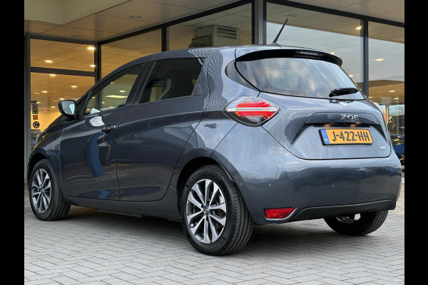 Renault ZOE R135 Intens 52 kWh | Accuhuur | DC Lader | Easy Link 9'' | Dodehoeksensoren | Climate Control | Cruise Control | Achteruitrijcamera | Navi |