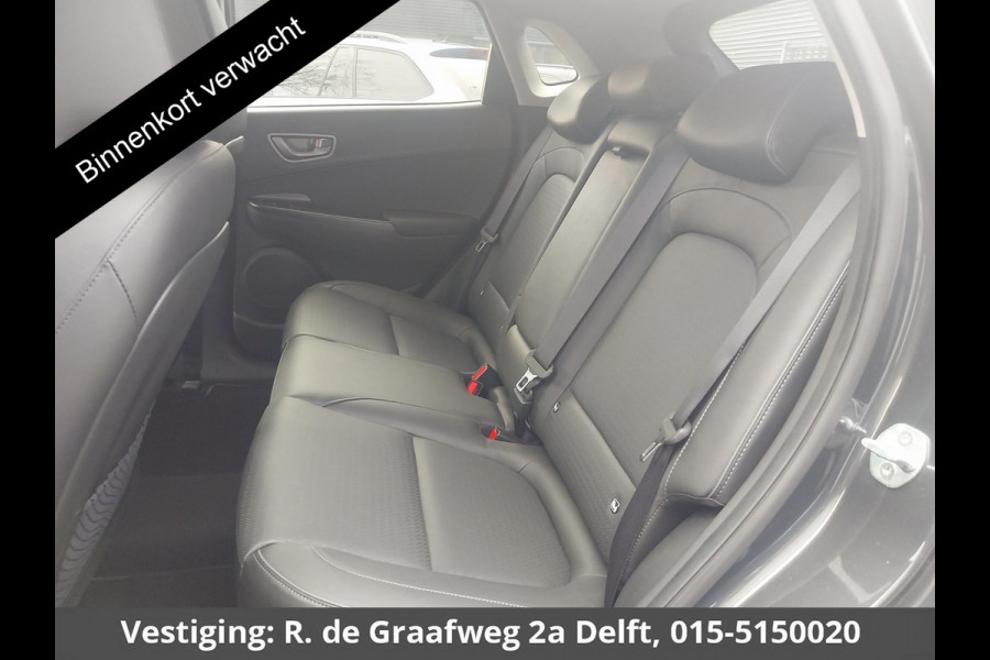 Hyundai Kona EV Premium 64 kWh | Stuur-& Stoelverwarming | Apple Carplay&AndroidAUTO | Leder | Camera |