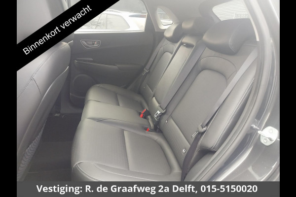Hyundai Kona EV Premium 64 kWh | Stuur-& Stoelverwarming | Apple Carplay&AndroidAUTO | Leder | Camera |