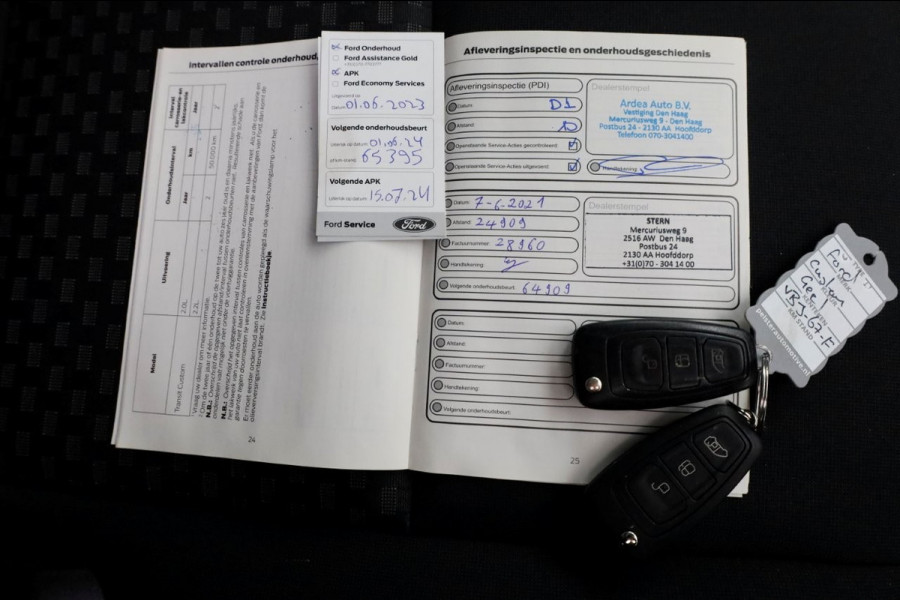 Ford Transit Custom 2.0 TDCI 130pk Automaat L1H1 Trend Airco/Inrichting 07-2019