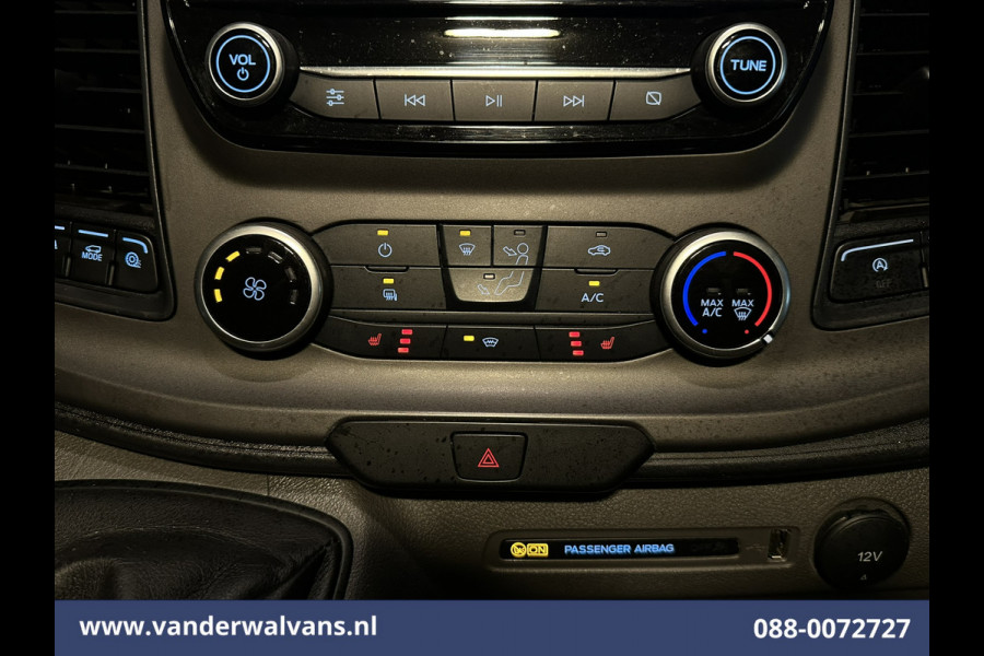 Ford Transit Custom 2.0 TDCI L2H1 Euro6 Airco | Camera | Navigatie | LED | Apple Carplay | Cruisecontrol Android Auto, Parkeersensoren, Stoelverwarming, Verwarmde voorruit, Bijrijdersbank