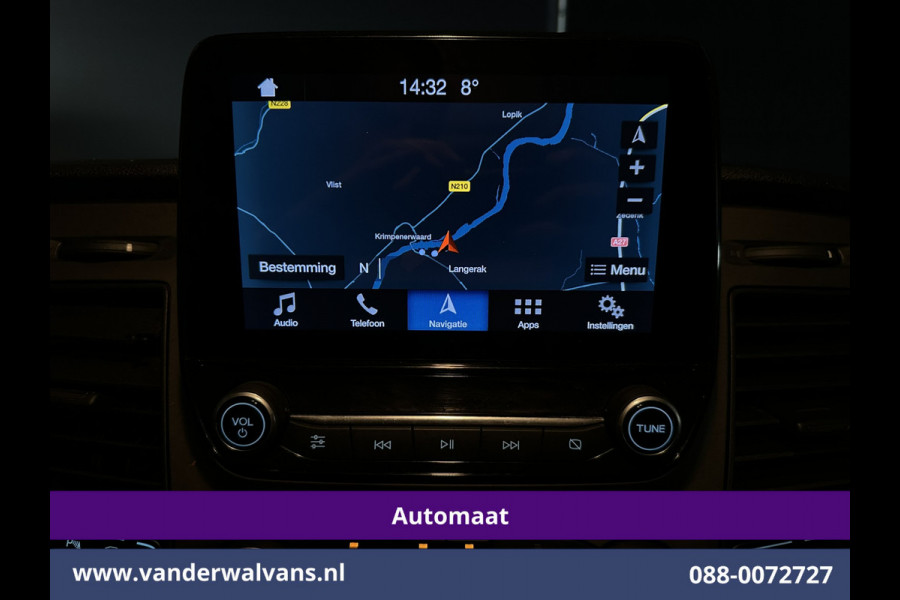 Ford Transit Custom 2.0 TDCI 130pk Automaat L1H1 Euro6 Airco | 2x zijdeur | Navigatie | Apple Carplay | LED | Cruisecontrol | Imperiaal Trekhaak, Android Auto, Parkeersensoren, BPM VRIJ