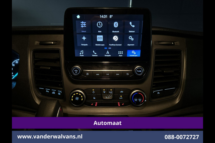 Ford Transit Custom 2.0 TDCI 130pk Automaat L1H1 Euro6 Airco | 2x zijdeur | Navigatie | Apple Carplay | LED | Cruisecontrol | Imperiaal Trekhaak, Android Auto, Parkeersensoren, BPM VRIJ