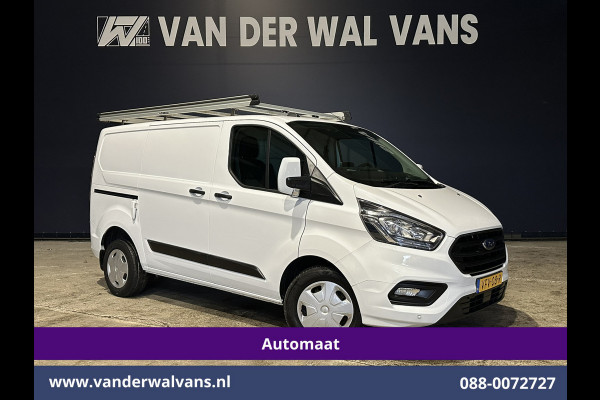 Ford Transit Custom 2.0 TDCI 130pk Automaat L1H1 Euro6 Airco | 2x zijdeur | Navigatie | LED | Cruisecontrol | Imperiaal | Stoelverwarming Trekhaak, Parkeersensoren