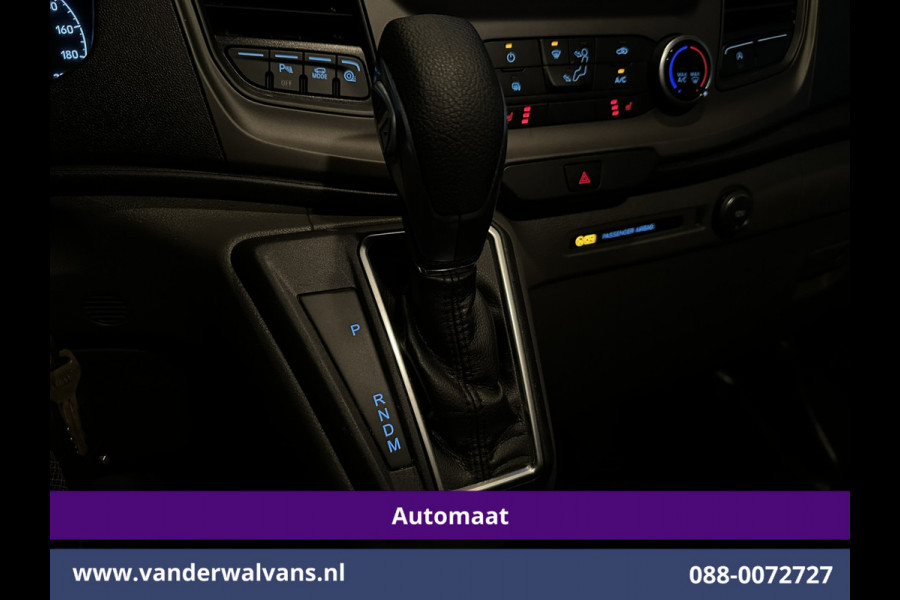 Ford Transit Custom 2.0 TDCI 130pk Automaat L1H1 Euro6 Airco | 2x zijdeur | Navigatie | LED | Cruisecontrol | Imperiaal | Stoelverwarming Trekhaak, Parkeersensoren