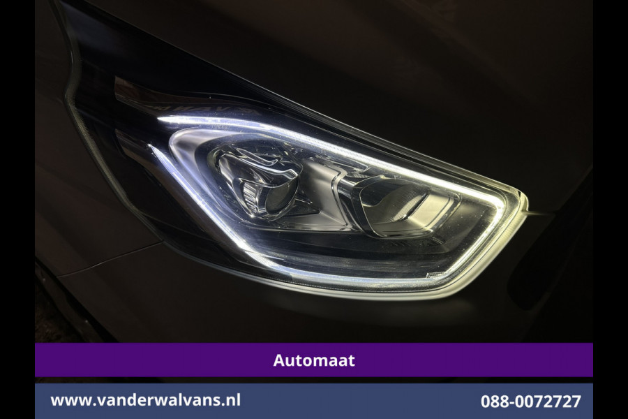 Ford Transit Custom 2.0 TDCI 130pk Automaat L1H1 Euro6 Airco | 2x zijdeur | Navigatie | LED | Cruisecontrol | Imperiaal | Stoelverwarming Trekhaak, Parkeersensoren