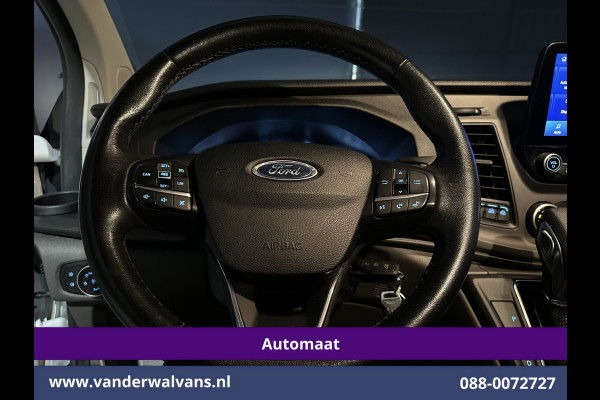 Ford Transit Custom 2.0 TDCI 130pk Automaat L1H1 Euro6 Airco | 2x zijdeur | Navigatie | LED | Cruisecontrol | Imperiaal | Stoelverwarming Trekhaak, Parkeersensoren