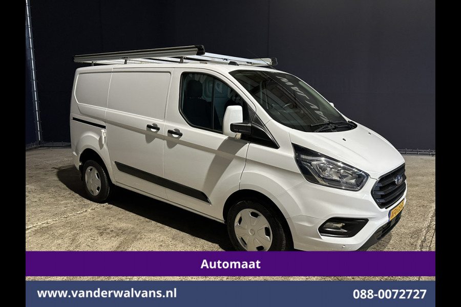 Ford Transit Custom 2.0 TDCI 130pk Automaat L1H1 Euro6 Airco | 2x zijdeur | Navigatie | LED | Cruisecontrol | Imperiaal | Stoelverwarming Trekhaak, Parkeersensoren
