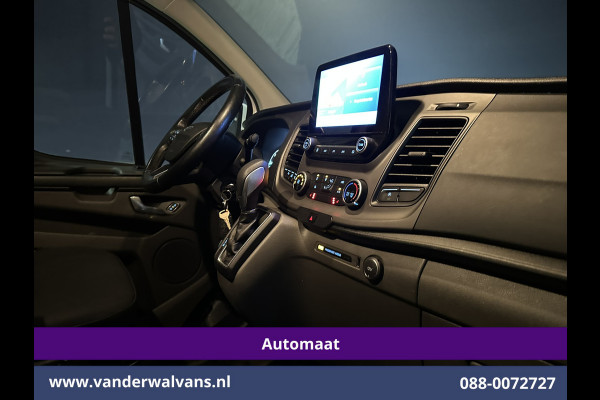 Ford Transit Custom 2.0 TDCI 130pk Automaat L1H1 Euro6 Airco | 2x zijdeur | Navigatie | LED | Cruisecontrol | Imperiaal | Stoelverwarming Trekhaak, Parkeersensoren