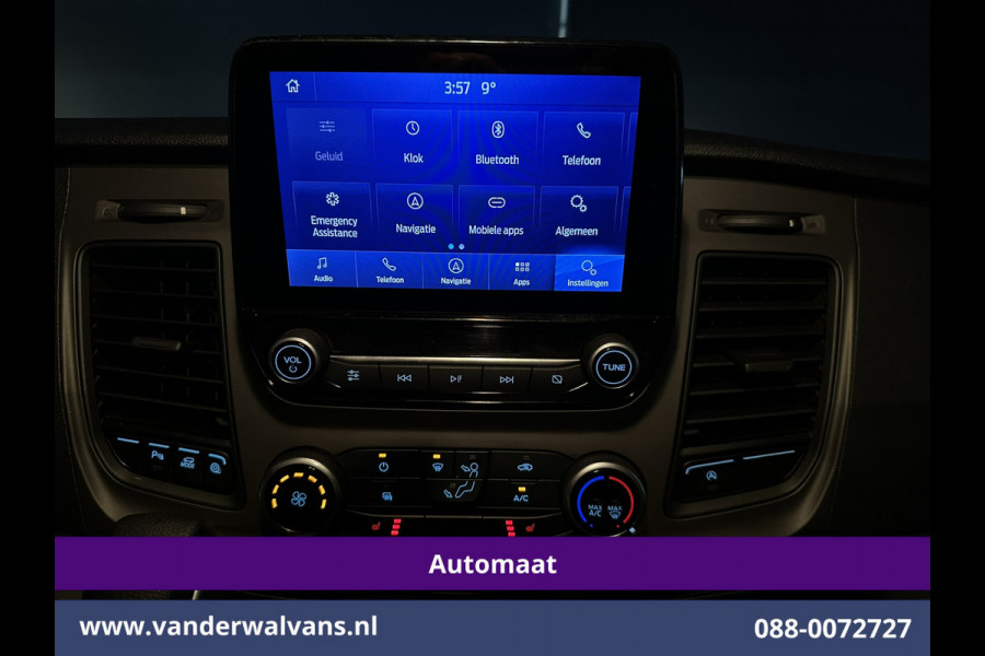 Ford Transit Custom 2.0 TDCI 130pk Automaat L1H1 Euro6 Airco | 2x zijdeur | Navigatie | LED | Cruisecontrol | Imperiaal | Stoelverwarming Trekhaak, Parkeersensoren
