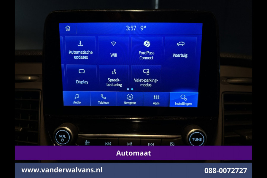 Ford Transit Custom 2.0 TDCI 130pk Automaat L1H1 Euro6 Airco | 2x zijdeur | Navigatie | LED | Cruisecontrol | Imperiaal | Stoelverwarming Trekhaak, Parkeersensoren