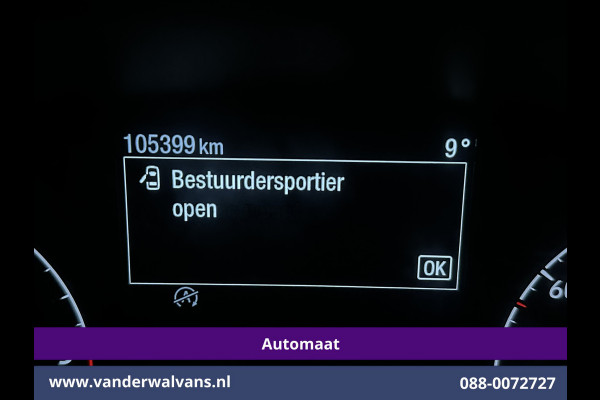 Ford Transit Custom 2.0 TDCI 130pk Automaat L1H1 Euro6 Airco | 2x zijdeur | Navigatie | LED | Cruisecontrol | Imperiaal | Stoelverwarming Trekhaak, Parkeersensoren