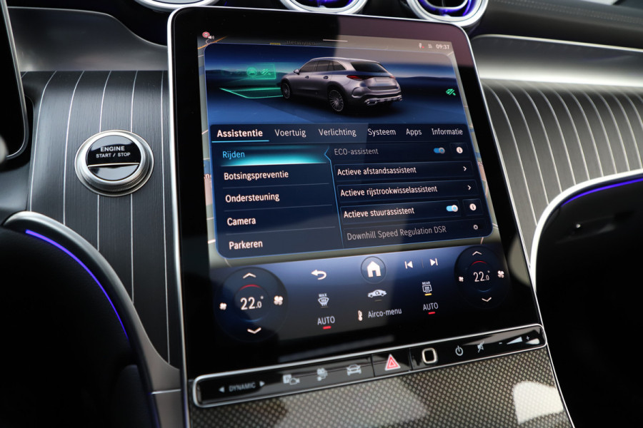 Mercedes-Benz GLC 300e AMG 4-Matic | 313PK | Luchtvering | Head-up | Achterasbesturing | Massage | Keyless-go | Burmester | Digital-light | Distro