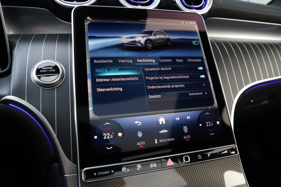 Mercedes-Benz GLC 300e AMG 4-Matic | 313PK | Luchtvering | Head-up | Achterasbesturing | Massage | Keyless-go | Burmester | Digital-light | Distro