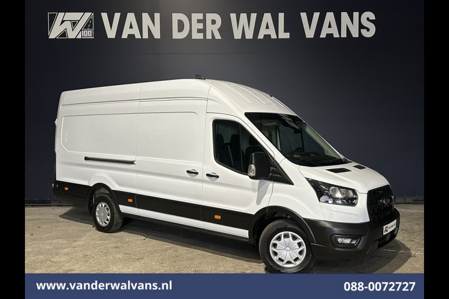 Ford Transit 2.0 TDCI 131pk L4H3 Jumbo Euro6 Airco | Camera | Cruisecontrol | Stoelverwarming | Verwarmde voorruit Parkeersensoren, Bijrijdersbank