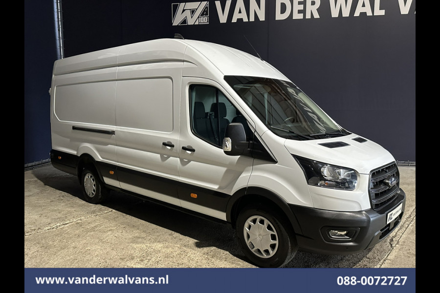 Ford Transit 2.0 TDCI 131pk L4H3 Jumbo Euro6 Airco | Camera | Cruisecontrol | Stoelverwarming | Verwarmde voorruit Parkeersensoren, Bijrijdersbank
