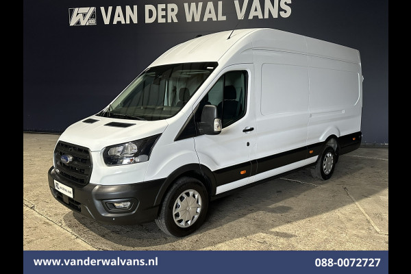 Ford Transit 2.0 TDCI 131pk L4H3 Jumbo Euro6 Airco | Camera | Cruisecontrol | Stoelverwarming | Verwarmde voorruit Parkeersensoren, Bijrijdersbank
