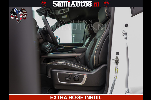 Dodge Ram LARAMIE SPORT | V8 5.7 402PK | Krachtige Hemi | Panorama Dak | 12' Scherm | LPG | Comfortabele Dubbele Cabine met Royale 5 Zitplaatsen | NIEUW EN BPM vrij | Nu Leverbaar uit Voorraad | Nr 2526-41272 |